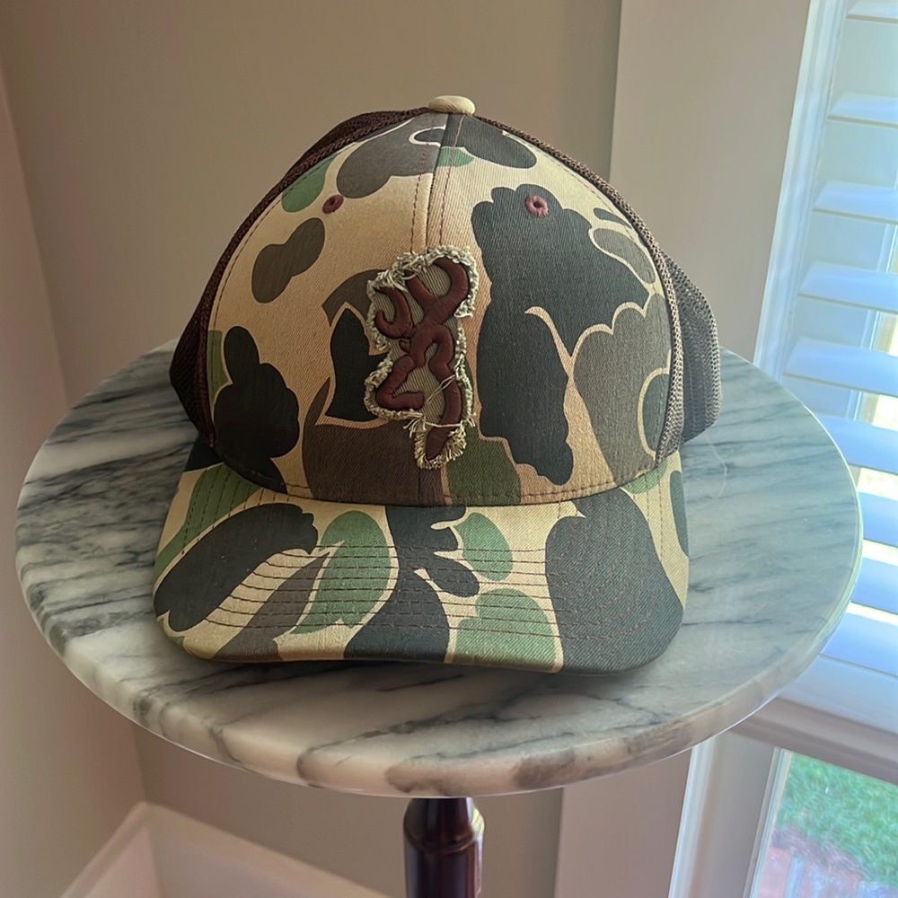 Browning camo hat